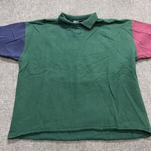 Vintage Wek The World Multi-Color Polo Shirt